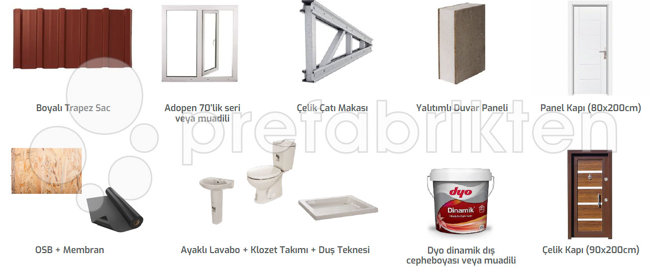 Kullanılan Malzemeler